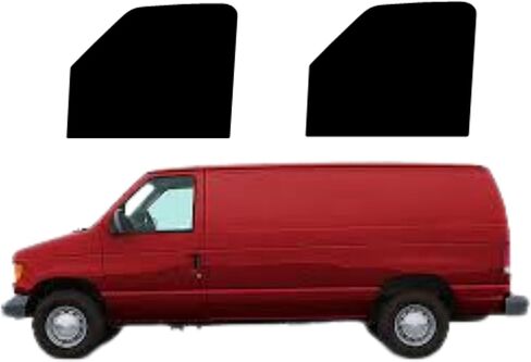 عامل تظليل نافذة سيراميك مسبق القطع لسيارة Ford E 150 Cargo Van 1992-2019 لمنع أكثر من 99% من الأشعة فوق البنفسجية الضارة بسمك 2 مل من الدرجة التجارية يستخدم رفضًا فائقًا للحرارة، لمسة نهائية احترافية (5% الكل) in Kuwait