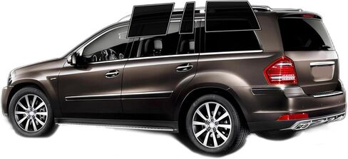 AUTOTEK Precut Windows Tint Film All Sides Cars Sun Blocking Protection Privacy Anti Shatter Glass 2 Ply Film Any Tint Shade kit for Mercedes Benz GL 2007-2012 in Saudi Arabia