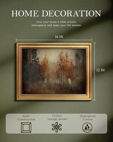 WHASAYART Gold Framed Vintage Wall Art for Living Room, Pets Painting Prints Shelf Decor for Kitchen, Sketch Bedroom Wall Art, Best Gifts for Friends or Family - Sleeping Cat 10L x 8W in Kuwait