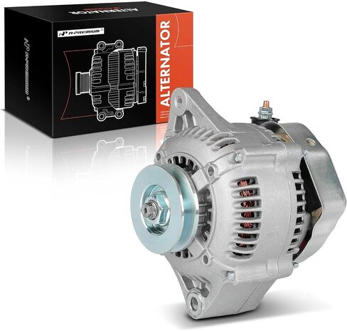 A-Premium Alternator Compatible with Toyota 4Runner, Pickup, 1993-1995, 2.4L, Manual Transmission, 12V 60A 1-Groove Pulley Clockwise, Replace# 101211-0190, 27060-35150 in Saudi Arabia