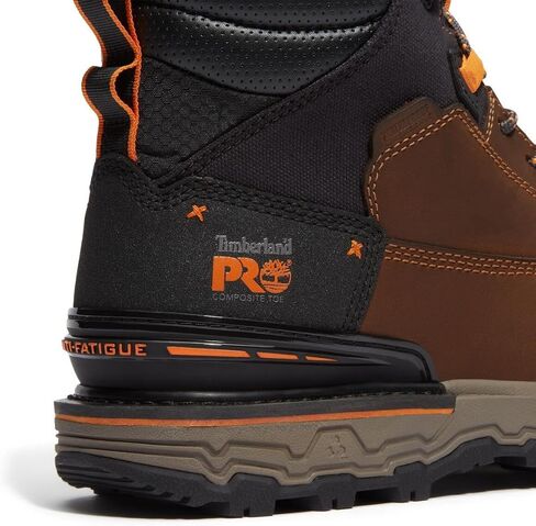 حذاء Boondock خفيف الوزن للرجال من Timberland PRO مقاس 8 بوصة، مركب آمن عند أصابع القدم معزول مقاوم للماء للعمل الصناعي in Saudi Arabia
