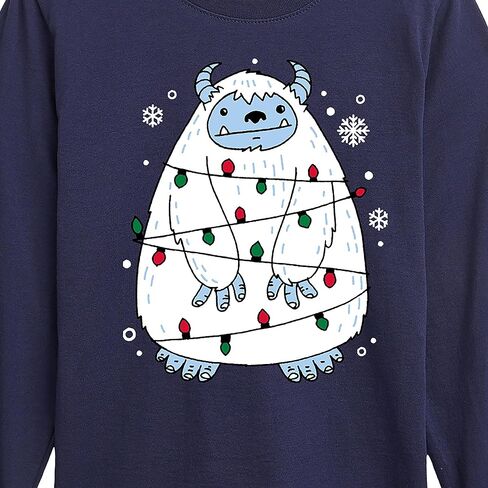 Instant Message - Yeti Lights - Toddler & Youth Long Sleeve Graphic T-Shirt in Saudi Arabia