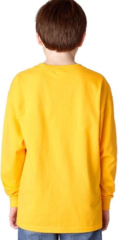 Gildan Boys Heavy Cotton Long Sleeve T-Shirt in Saudi Arabia