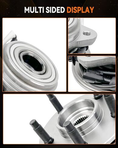 مجموعة محور العجلة الخلفية 512401 مناسبة لـ Scion FR-S 2013-2016، لسوبارو BRZ/Forester/Legacy/Outback/WRX/Crosstrek/Impreza/Sport STI 2014، لتويوتا 86 GR86، 5 عروة، قطعتان in Kuwait