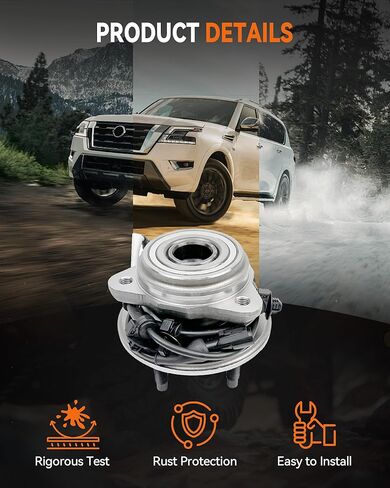 مجموعة محور العجلة الخلفية 512401 مناسبة لـ Scion FR-S 2013-2016، لسوبارو BRZ/Forester/Legacy/Outback/WRX/Crosstrek/Impreza/Sport STI 2014، لتويوتا 86 GR86، 5 عروة، قطعتان in Kuwait