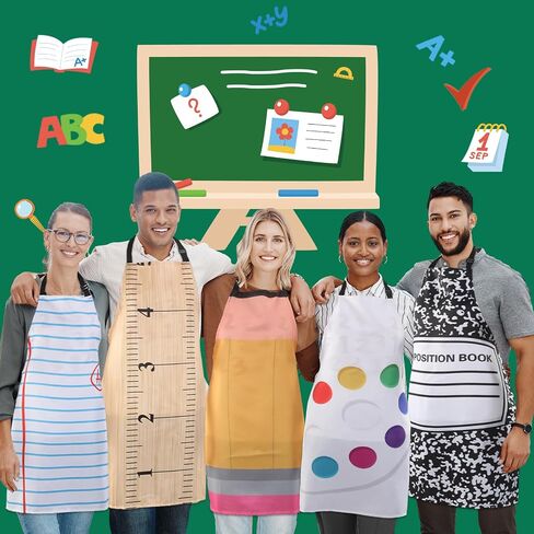 9 Pack Halloween Teacher Costume Set Cosplay Teacher Halloween Party Outfit Group Costumes for Adults in Saudi Arabia