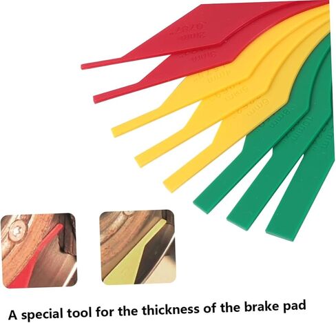 Garneck Brake Pad Measuring Scale Gauge for Brake Pad Car Brake Pad Scale Tool in Saudi Arabia