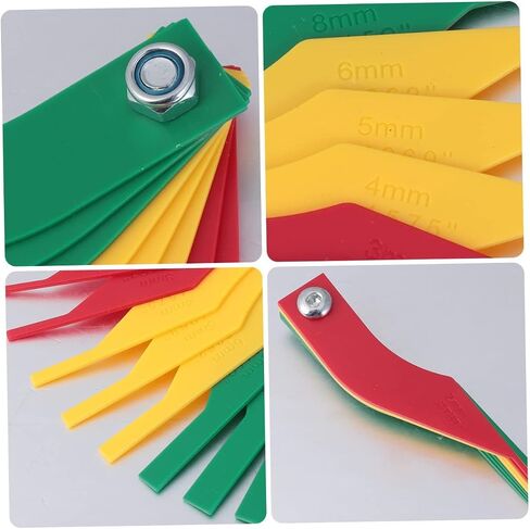 Garneck Brake Pad Measuring Scale Gauge for Brake Pad Car Brake Pad Scale Tool in Saudi Arabia