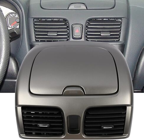 لوحة تنفيس الهواء بمنفذ مكيف الهواء المركزي 68260-5M002 682605M002 متوافقة مع Nissan Sentra 2000-2006 لوحة التحكم المركزية بمنفذ التيار المتردد لوحة تنفيس الهواء in Saudi Arabia