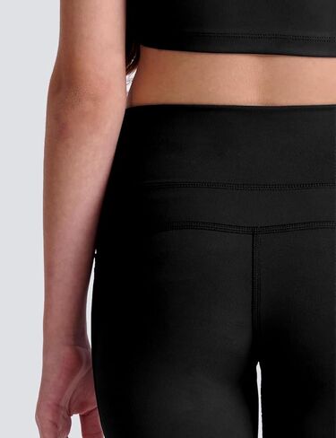 3 Pack Girls' Leggings with Pockets, Ankle Length Athletic Yoga Pants for Kids Clothes in Kuwait