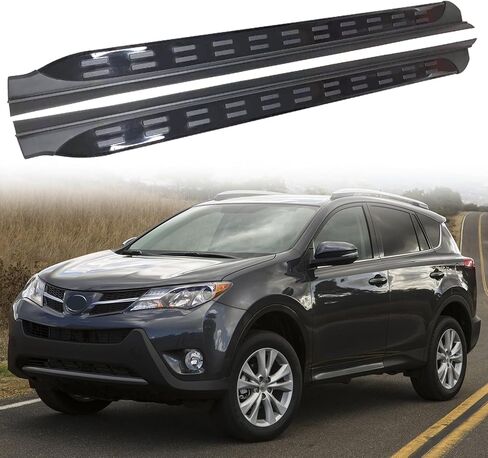 Fits for Toyota RAV4 RAV 4 RAV-4 2013-2018 Running Boards Side Steps Pedals Nerf Protector Bar in Saudi Arabia