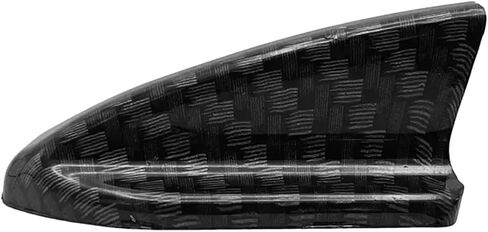 Protected & Weatherproof 6pcs Black Carbon Pattern Car EVO-Style PP Roof Shark Fins Spoiler Wing Kit Vortex Generator(6 PCS Carbon) in Saudi Arabia