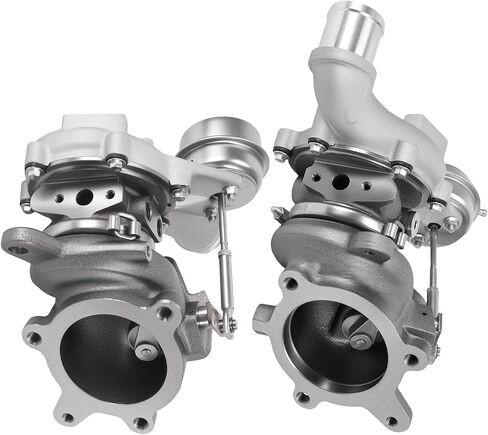 maXpeedingrods Billet Turbocharger Turbo Kit, for Ford Flex Explorer Sport Taurus SHO EcoBoost Lincoln MKS/MKT 3.5L V6 Engine 2010- # AA5E-9G438-GD (Left+Right Side) in Saudi Arabia