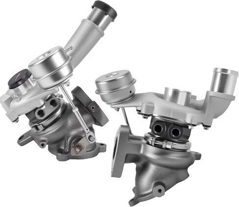 maXpeedingrods Billet Turbocharger Turbo Kit, for Ford Flex Explorer Sport Taurus SHO EcoBoost Lincoln MKS/MKT 3.5L V6 Engine 2010- # AA5E-9G438-GD (Left+Right Side) in Saudi Arabia