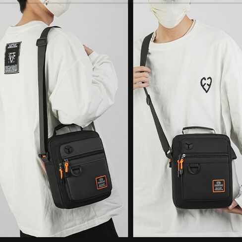 Crossbody Bags for Men Small Purse Wallet Messenger Handbag Satchel Sling Shoulder Bag Belt-Bag in Saudi Arabia