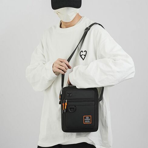 Crossbody Bags for Men Small Purse Wallet Messenger Handbag Satchel Sling Shoulder Bag Belt-Bag in Saudi Arabia