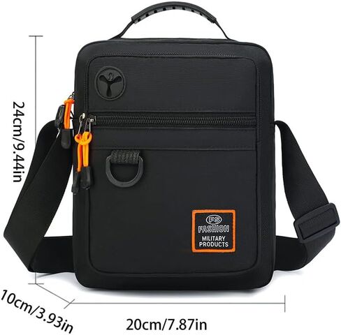 Crossbody Bags for Men Small Purse Wallet Messenger Handbag Satchel Sling Shoulder Bag Belt-Bag in Saudi Arabia