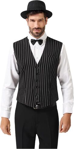 Spooktacular Creations Halloween 1920s Mens Costume, Roaring 20s Halloween Costumes for Men 2025, Mobster Gangster Suit in Saudi Arabia