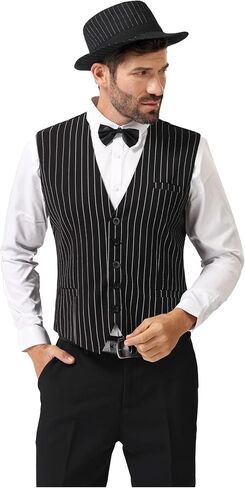 Spooktacular Creations Halloween 1920s Mens Costume, Roaring 20s Halloween Costumes for Men 2025, Mobster Gangster Suit in Saudi Arabia