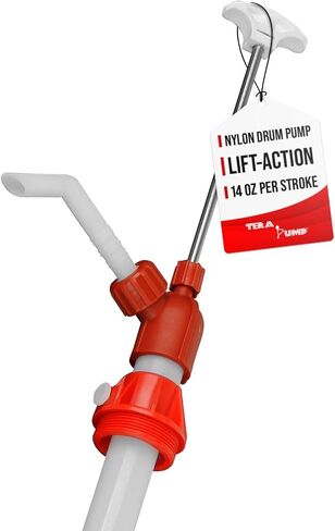 مضخة طبلة سيفون شديدة التحمل خالية من مادة BPA من TERA PUMP لمضخة طبلة برميلية سعة 55 جالون، مضخة يدوية رائعة لحالات الطوارئ in Kuwait