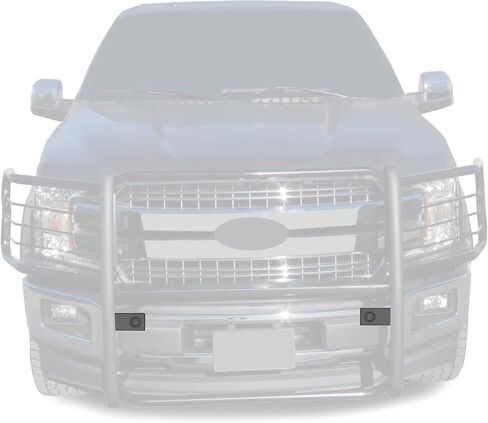 Black Horse Grille Guard Sensor Black Compatible with 21-23 Ford F150/Bronco(Excl. All F150 Raptor Model, 20-21 Diesel Model&22-23 F150 Lightning EV) 19-24 Silverado 1500/ Ram 1500/2500/3500 in Saudi Arabia