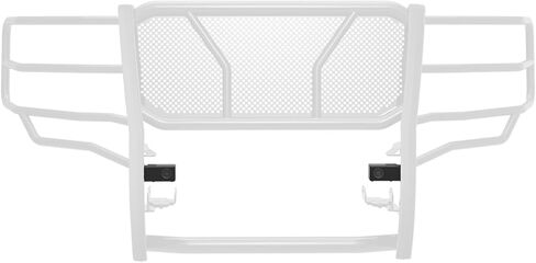 Black Horse Grille Guard Sensor Black Compatible with 21-23 Ford F150/Bronco(Excl. All F150 Raptor Model, 20-21 Diesel Model&22-23 F150 Lightning EV) 19-24 Silverado 1500/ Ram 1500/2500/3500 in Saudi Arabia