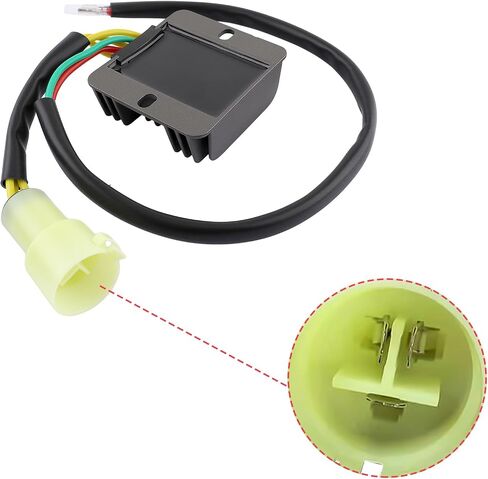 31600-HC5-970 Voltage Regulator Rectifier Fit for Honda TRX300 Fourtrax 300 TRX300FW 4x4 1988-2008 with Starter Solenoid Relay Ignition Coil Spark Plug in Saudi Arabia