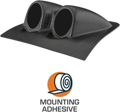 GlowShift Black Dual Dashboard Gauge Pod Compatible with Pontiac GTO 2004-2006 - ABS Plastic - Mounts (2) 2-1/16" (52mm) Gauges to Vehicle's Dash in Saudi Arabia