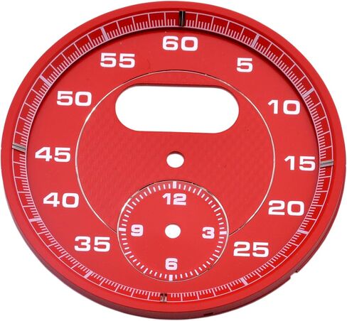 Red Interior Dial Clock Gauge Chrono Cover Compatible for Porsche Cayman 911 Macan Cayenne Boxster Panamer in Saudi Arabia