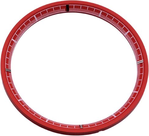 Red Interior Dial Clock Gauge Chrono Cover Compatible for Porsche Cayman 911 Macan Cayenne Boxster Panamer in Saudi Arabia
