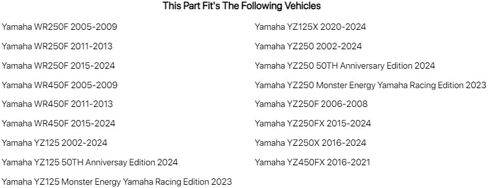 Tusk Rear Wheel Spacer Upgrade Kit Blue For YAMAHA YZ125 1999-2022 in Saudi Arabia