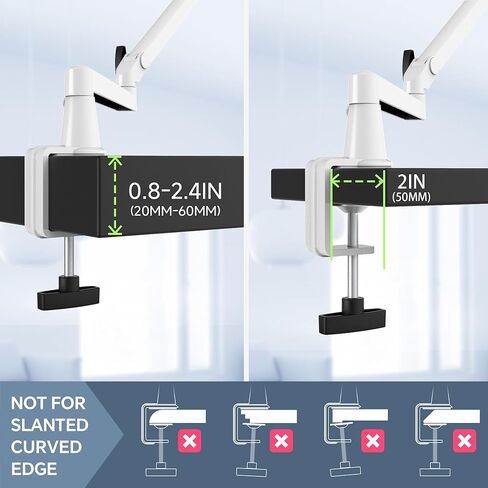 Low Profile Mic Arm Soiid Metal Sturdy Boom Arm Flexible Low Profile Microphone Arm Desk Microphone Stand for Podcasting Recording Desk Zooming in Kuwait