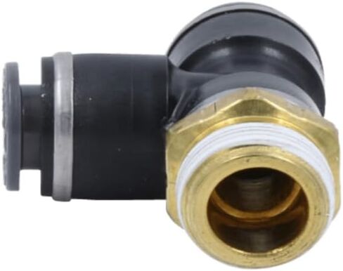 Mytee Products 5 Pack Air Brake Male Run Tee OD 1/2 X 1/4X1/2 NPT - Composite Material Push‑Lock Replace KV2Y13-07-37S S771PMT-8-4-8 G381024080804 AM177117184D 1641011519 016410 01641011/5/19 in Saudi Arabia