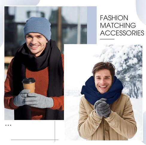 4 Pcs Soft Shawl Womens Scarf Winter Silky Wrap Soft Winter Neck Scarf Warm Travel with Tassel Edge for Men in Saudi Arabia