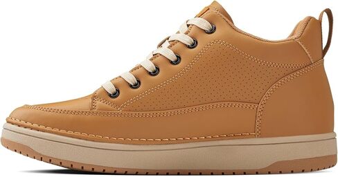 CALTO Men's Invisible Height Increasing Elevator Shoes - Casual Low-top Leatherette Sneakers - 2.4 Inches Taller in Saudi Arabia