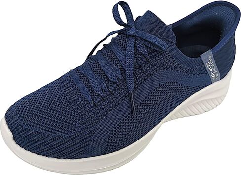 Skechers Sport Women's Women's Ultra Flex 3.0-Brilliant Path Sneaker, Charcoal, 6 M US in Saudi Arabia