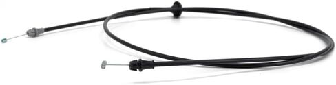 KarParts360 For Ford E-550 Super Duty 2003 Hood Release Cable | Black | Plastic/Metal | Replacement For 5C3Z16916AA in Saudi Arabia