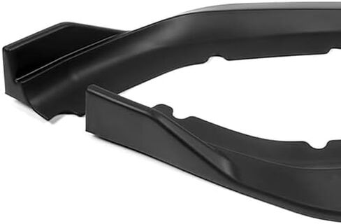 3 Pieces Front Bumper Lip Spoiler Splitter Side Body Kit Trim Protection Compatible with 2016-2018 Nissan Altima Sedan 4DR, 2017 (Painted Black) in Saudi Arabia