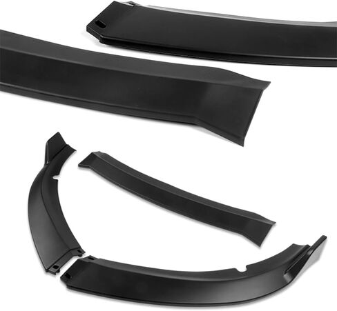 Q1-TECH, 9PCS Front Bumper Lip & Side Skirt Extensions Diffuser Compatible with Dodge Charger SE/RT/SXT/GT Base Trim 2015-2023, Front Bumper Lip Air Chin Body Spoiler Splitter ABS (Painted Black) in Saudi Arabia