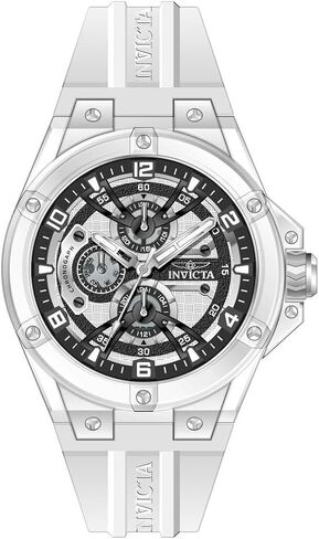 Invicta Racing Men 46mm Plastic White Silver dial VH67 Quartz in Saudi Arabia