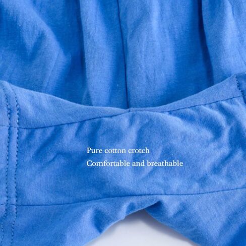 Womens Cotton Boxer Briefs Underwear Boy Shorts Panties Full Coverage Boxer Shorts For Middle Elderly Ladies in Saudi Arabia