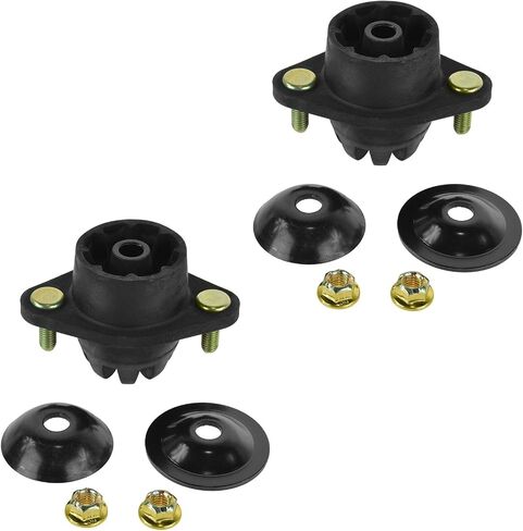 TRQ Rear Upper Strut Mount LH Driver RH Passenger Side Pair for Bonneville Lesabre in Saudi Arabia