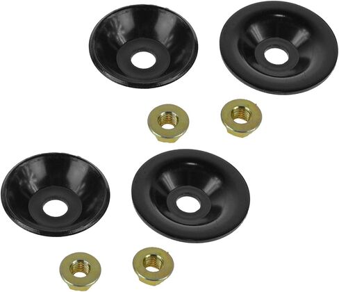 TRQ Rear Upper Strut Mount LH Driver RH Passenger Side Pair for Bonneville Lesabre in Saudi Arabia