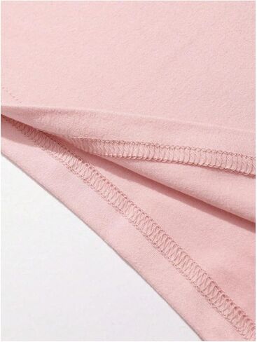 تيشيرتات SOLY HUX للفتيات ذات أكمام قصيرة برسومات ورقبة دائرية للشاطئ، تيشيرتات صيفية كاجوال in Kuwait