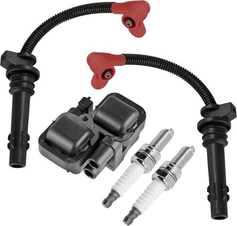 ملف الإشعال وشمعات الإشعال من كالتريك 2876049 متوافق مع Polaris RZR XP 1000 2014-2019 2021 / RZR PRO XP/RZR PRO XP 4 2020-2024 in Kuwait