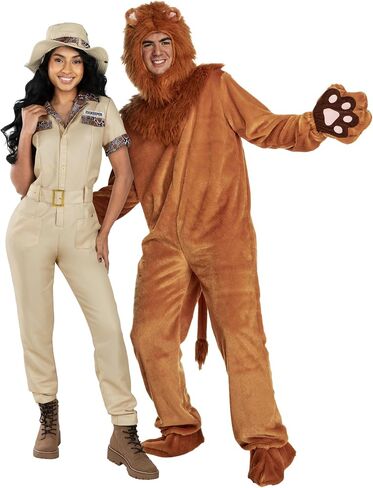 زي Morph Zoo Keeper Safari التنكري للنساء - زي Zookeeper التنكري للسيدات البالغات لأزياء السفاري النسائية لأزياء الهالوين الخاصة بحارس حديقة الحيوان in Saudi Arabia