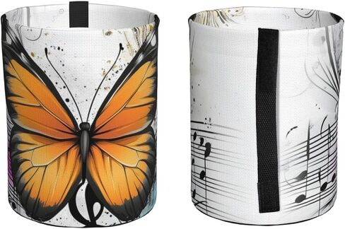 Car Trash Can Hanging, Wildflower Plant Waterproof Auto Garbage Bin Universal Vehicle Waste Container, 3.5L Capacity in Saudi Arabia