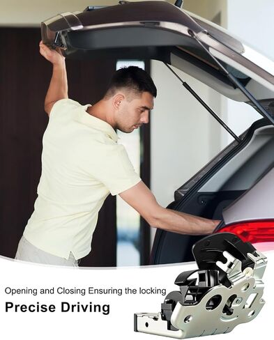 آلية مزلاج التمهيد الخلفي، غطاء صندوق السيارة مناسب لسيارة VW Syncro Passat Variant Santana 2011-2022، مزلاج صندوق السيارة الخلفي، قفل الباب الخلفي، محرك المحرك استبدال 5C6827505A 5C6827505C in Saudi Arabia