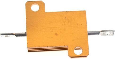 RX24 25W Aluminum PoweR Metal Shell Case WiRewound ResistoR 0.01~30K 1 2 3 5 6 8 10 20 100 150 200 300 500 1K 10K ohm(10R) in Saudi Arabia