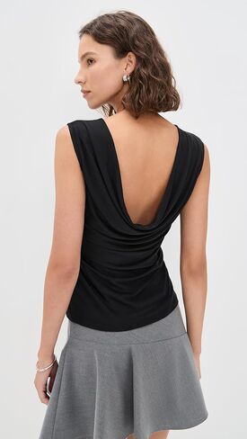 سترة WAYF النسائية Celeste Drape Back Top in Saudi Arabia